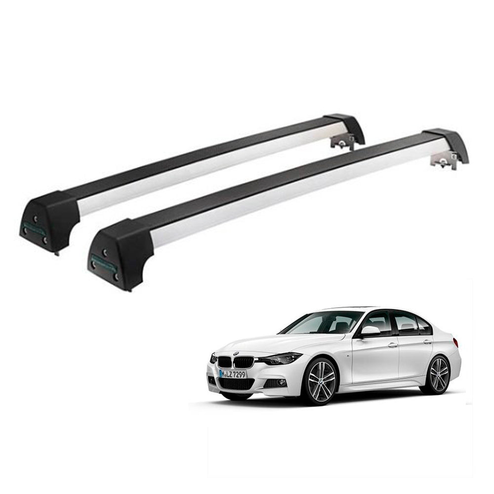 RACK LONG LIFE SPORT ALUM. PRATA P/ BMW SERIE 3 - DE 2013 A 2018 (ABMW-3)