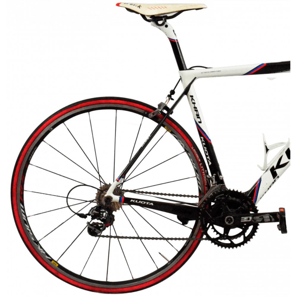 BICICLETA KUOTA KHAN 20V SRAM RED (USADA) 7.6KG C/ PEDAL - PRETO - 54