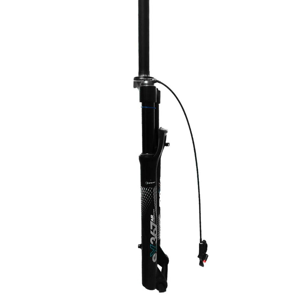 SUSPENSÃO DE BICICLETA 29 A AR ELLEVEN C/ TRAVA REMOTA 120MM CURSO - PRETO