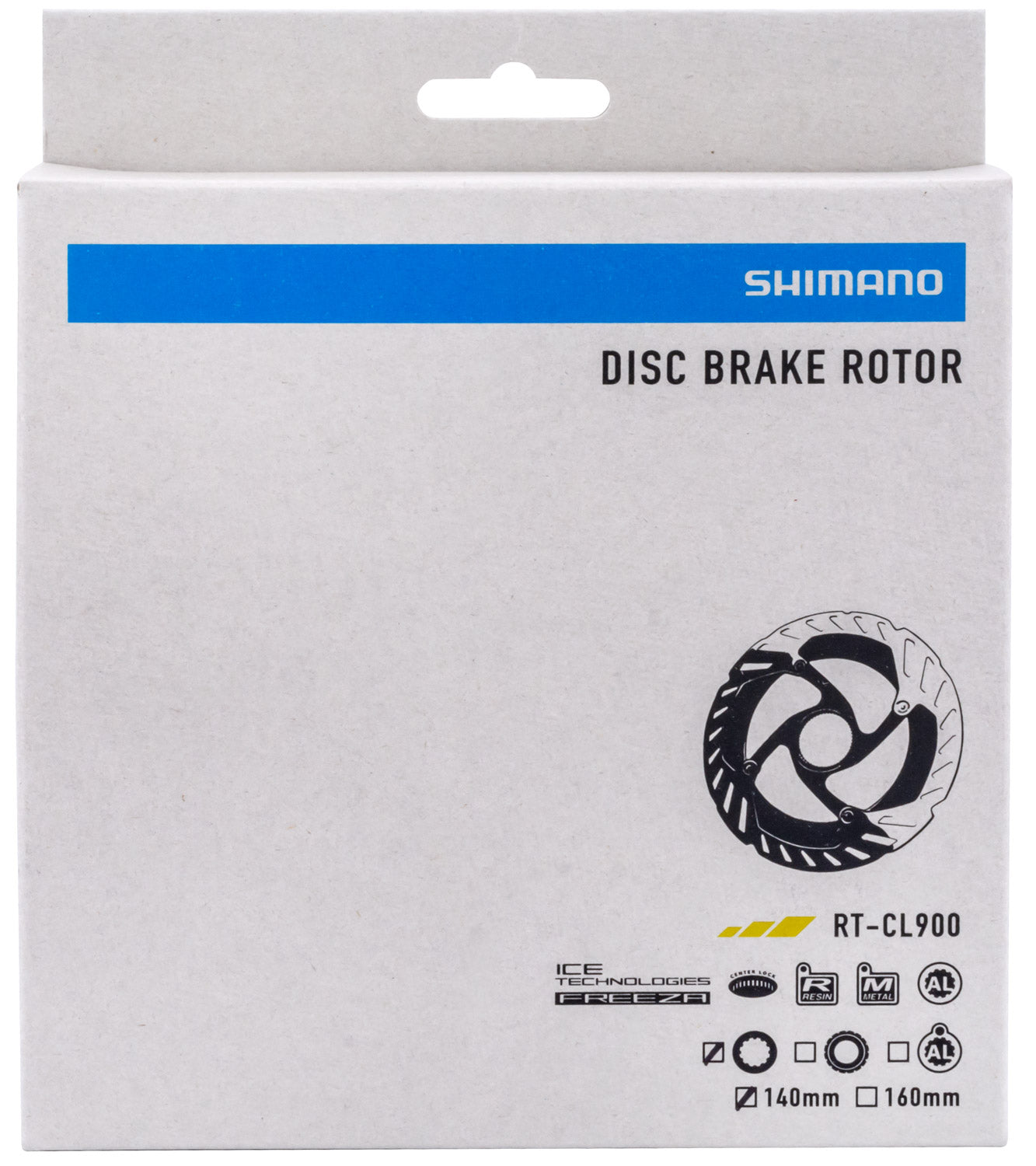 DISCO ROTOR SHIMANO RT-CL900 140MM  C LOCK EXTERNO IRTCL900SSE