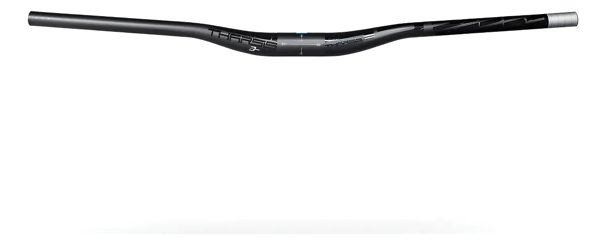 Guidão 35mm Shimano Pro Tharsis Carbon Rise 20mmx800mm (prha0435) - Preto