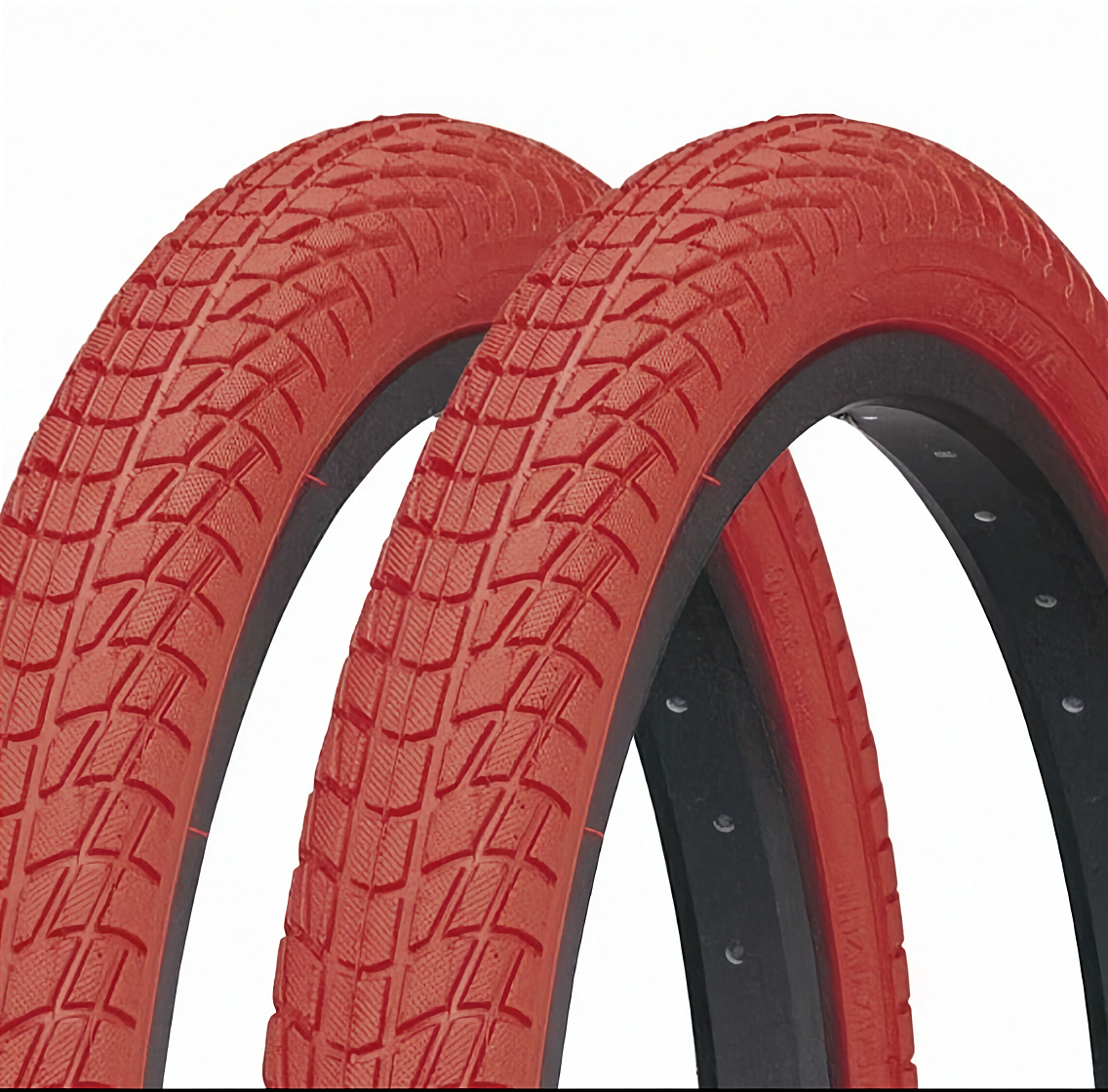 2 Pneus 20x1.95 Kenda K841 Freestyle - Vermelho