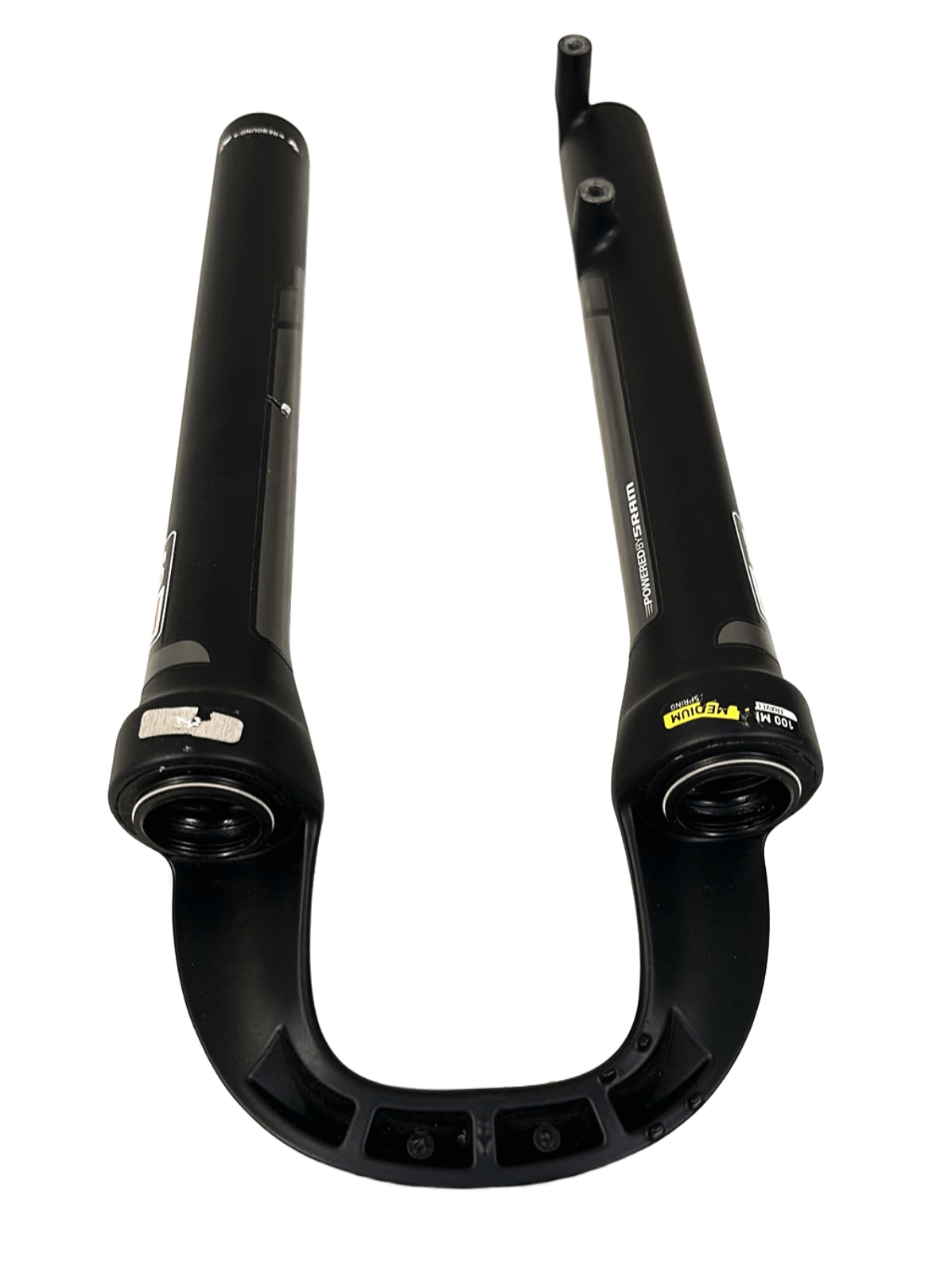 Monolite De Garfo Susp. Rock Shox Xc28 P/ Aro 26 Curso 100mm - Preto
