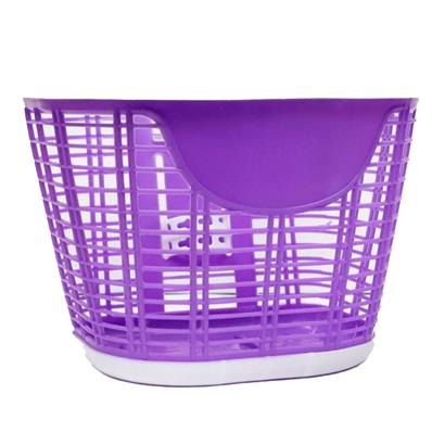 CESTA 20 OVAL PS-BSK-1948 PLAST VIOLETA / BRANCO
