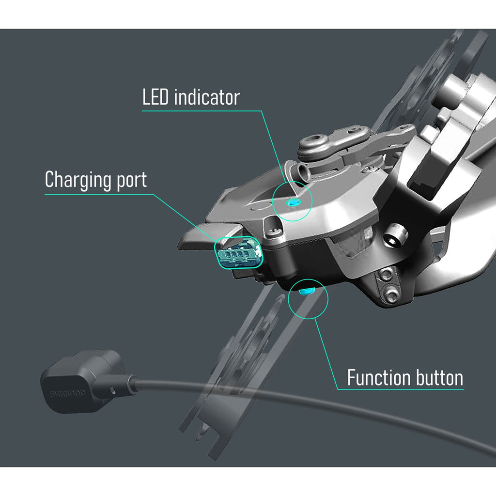 CÂMBIO TRAS SHIMANO DURA ACE DI2 RD-R9250 (2X12) (IRDR9250F) - PRATA