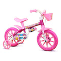 BICICLETA 12 NATHOR FLOWER - ROSA/PINK