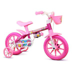BICICLETA 12 NATHOR FLOWER - ROSA/PINK