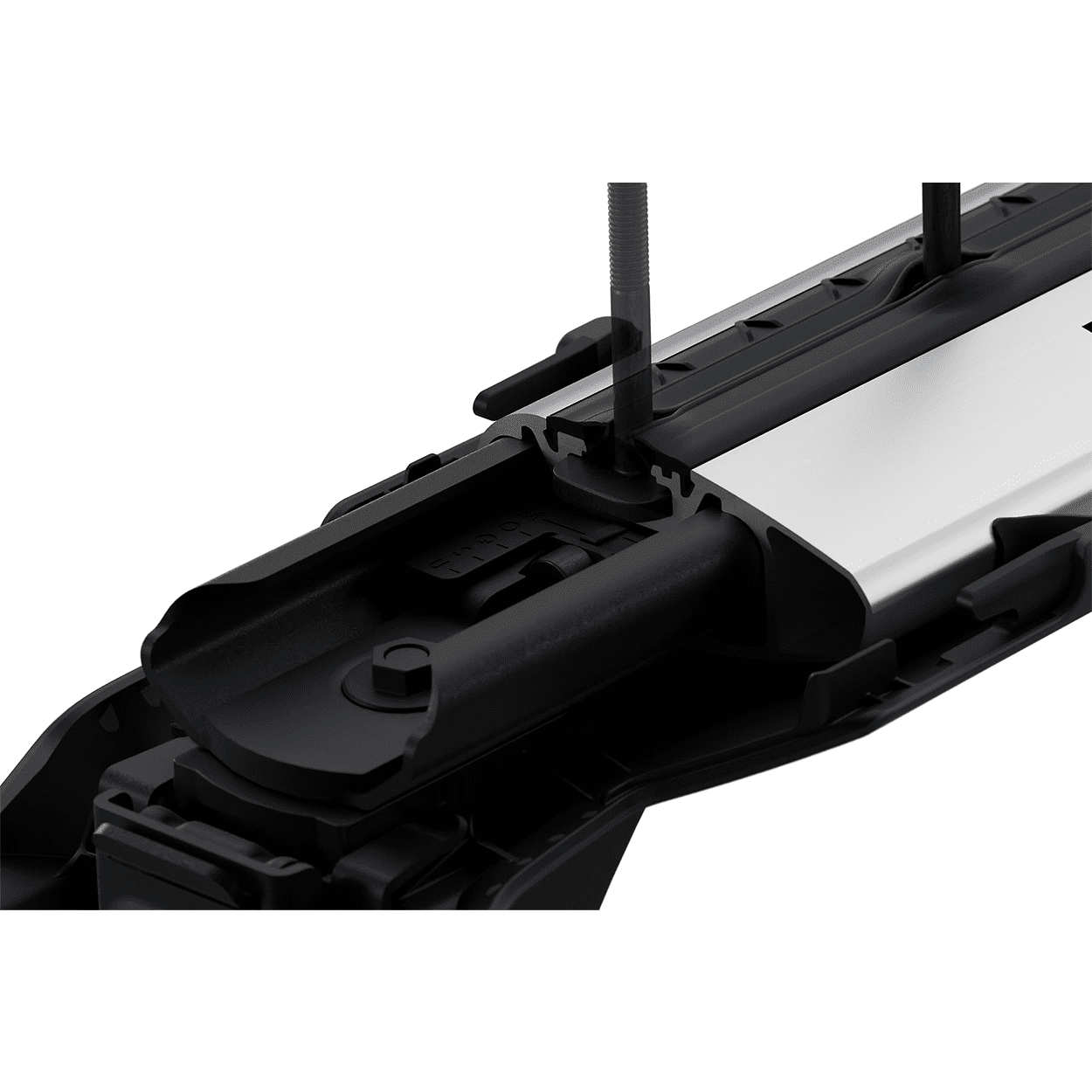 BARRA DE RACK DE TETO THULE ALUMÍNIO WINGBAR EDGE 95CM (7214) UNIDADE - PRATA
