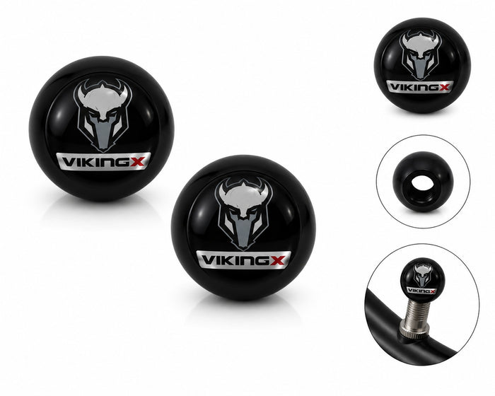 Tampa De Valvula Bolinha - VIKINGX PRETO