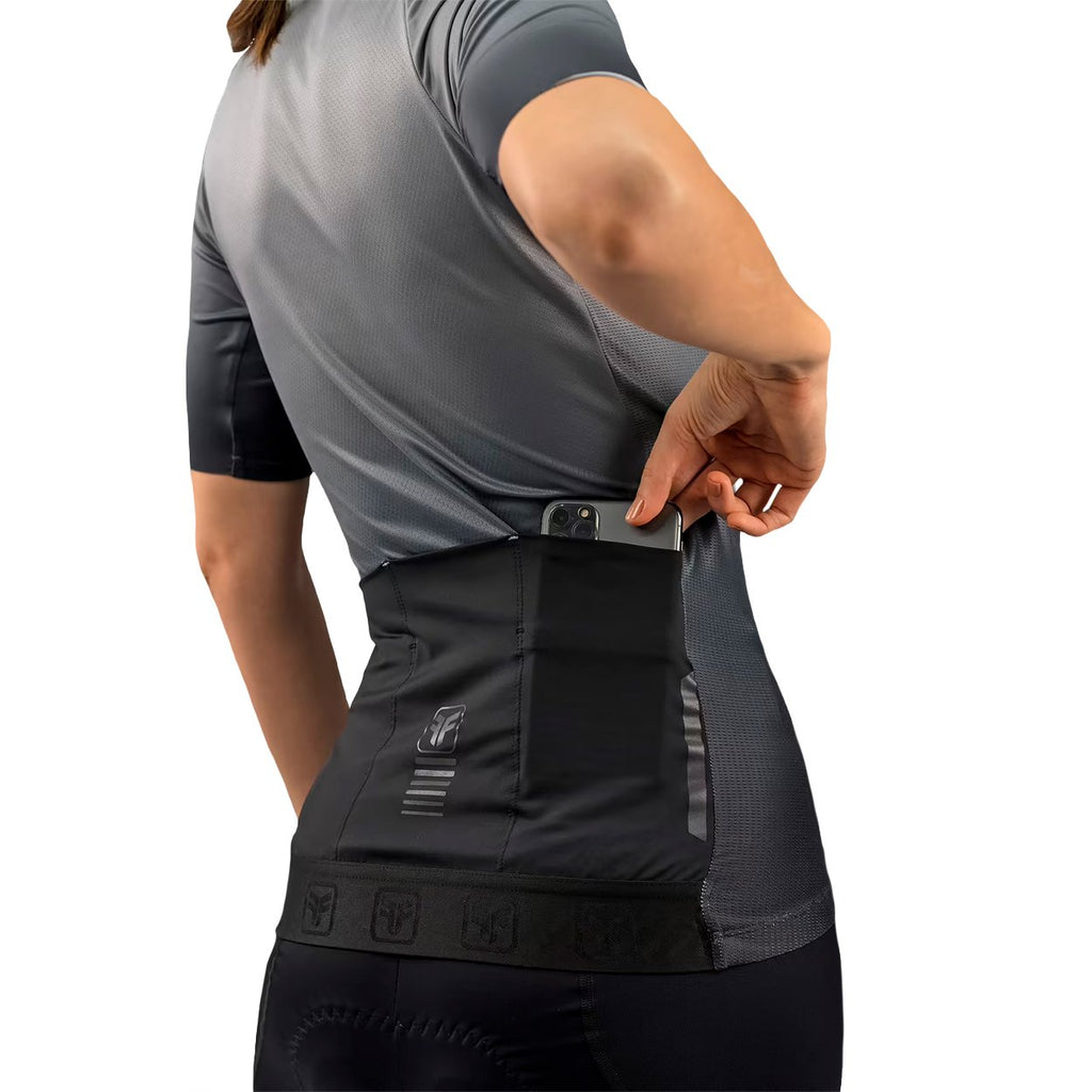 CAMISA CICLISMO FREE FORCE START ALL FIT FEMININA - CINZA - GG