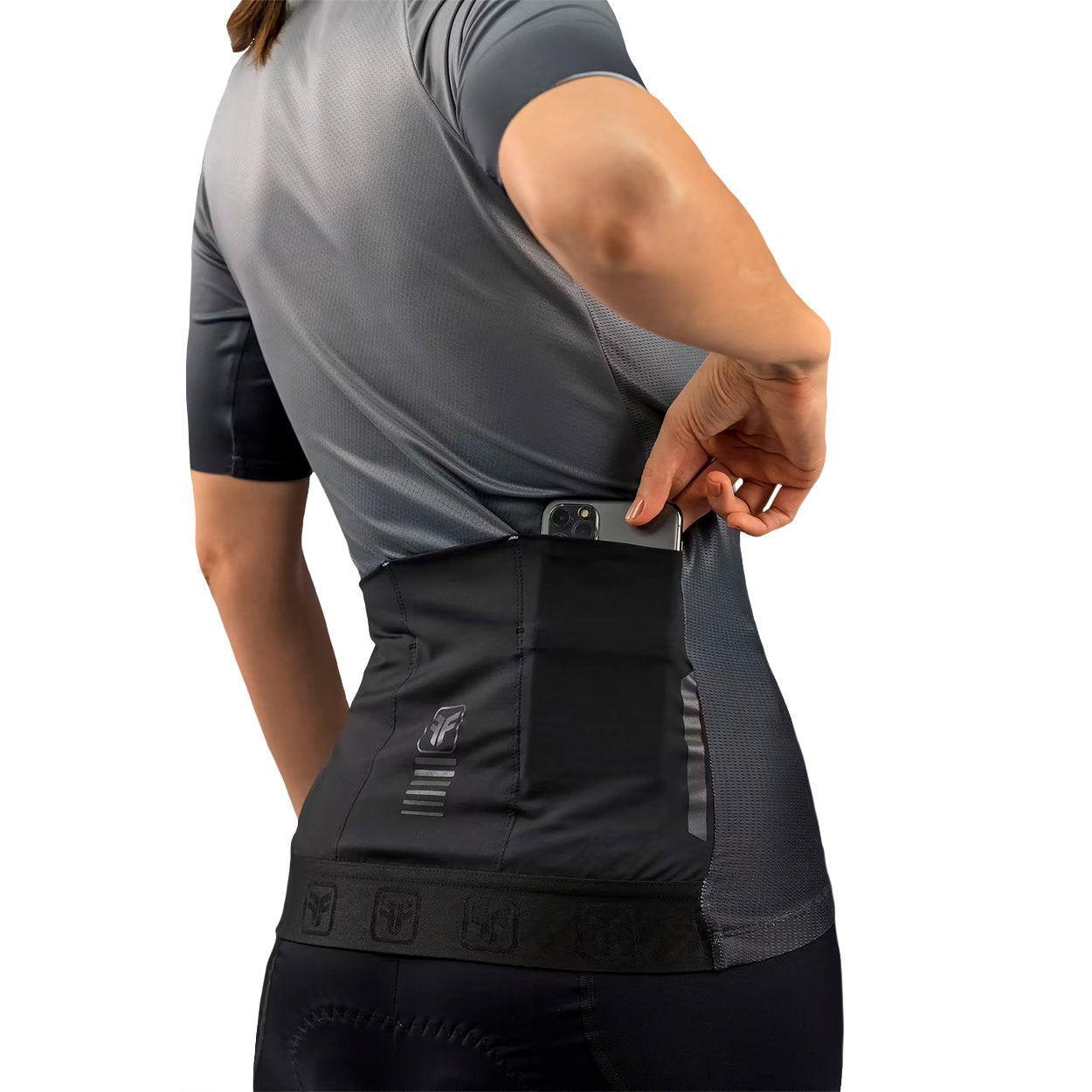 CAMISA CICLISMO FREE FORCE START ALL FIT FEMININA - CINZA - GG