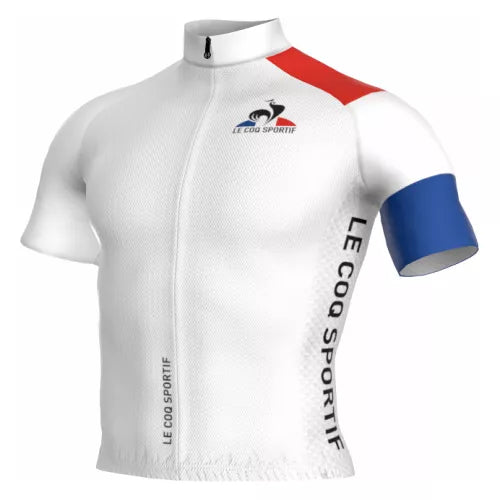 CAMISA CICLISMO LE COQ SPORTIF NEW ELITE TRI SLEEVE BRANCO - P