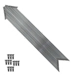 RAIO FINO 185MM X 2.0MM NIPLE AÇO ZINCADO