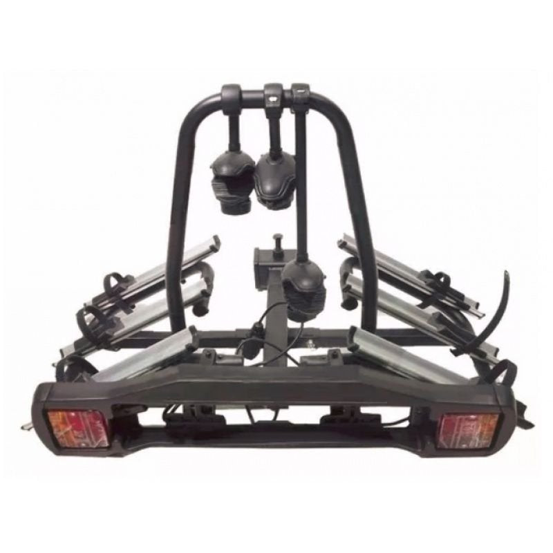 TRANSBIKE ALUMÍNIO ENGATE REBOQUE TIPO PLATAFORMA 3 BIKES