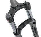SUSPENSÃO DE BICICLETA 29 AHEAD SUNTOUR XCM32 TAPERED 100MM BOOST 110X15MM TRAVA REMOTA - PRETO - TAPERED