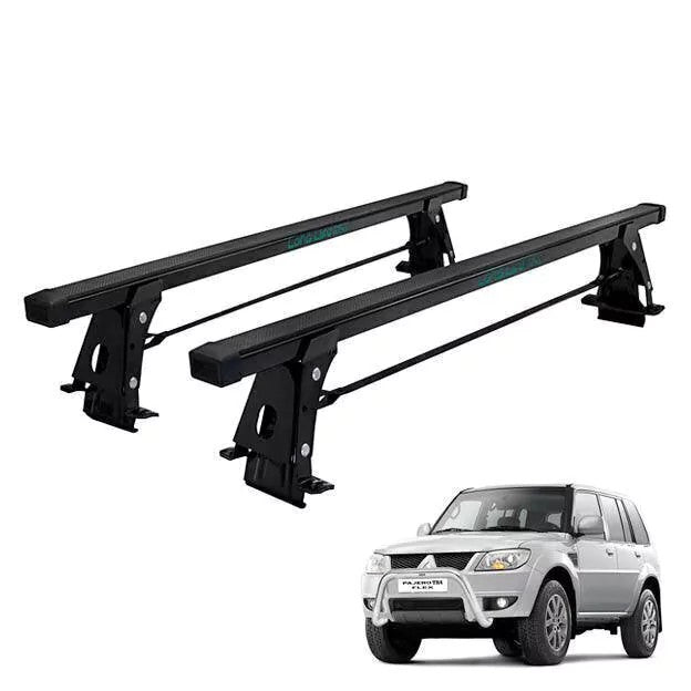 RACK DE TETO LONG LIFE AÇO P/ MITSUBISHI PAJERO TR-4 E IO (SEM LONGARINA) (TR-4) - PRETO