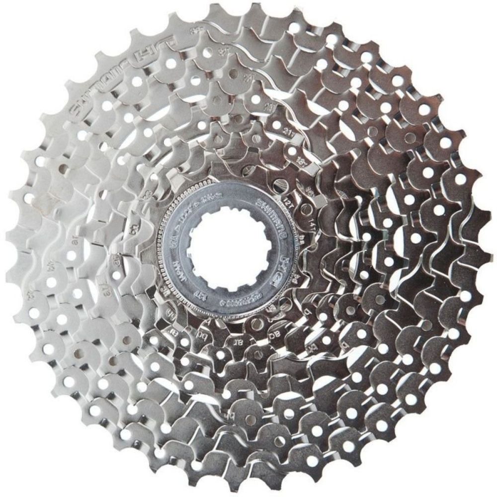 CASSETE 9V SHIMANO HG400 11/34D (ICSHG4009134) - PRATA