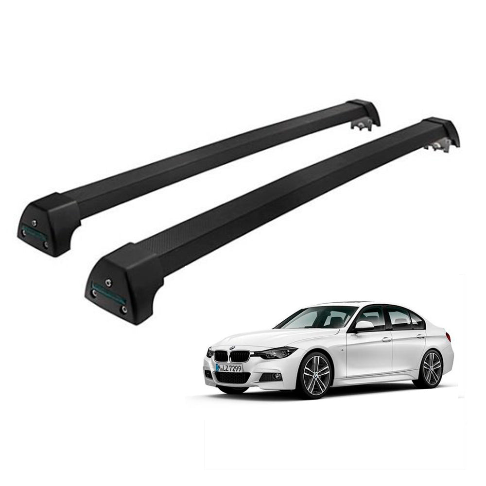 RACK LONG LIFE SPORT ALUM. PRETO P/ BMW SERIE 3 - DE 2013 A 2018 (PBMW-3)