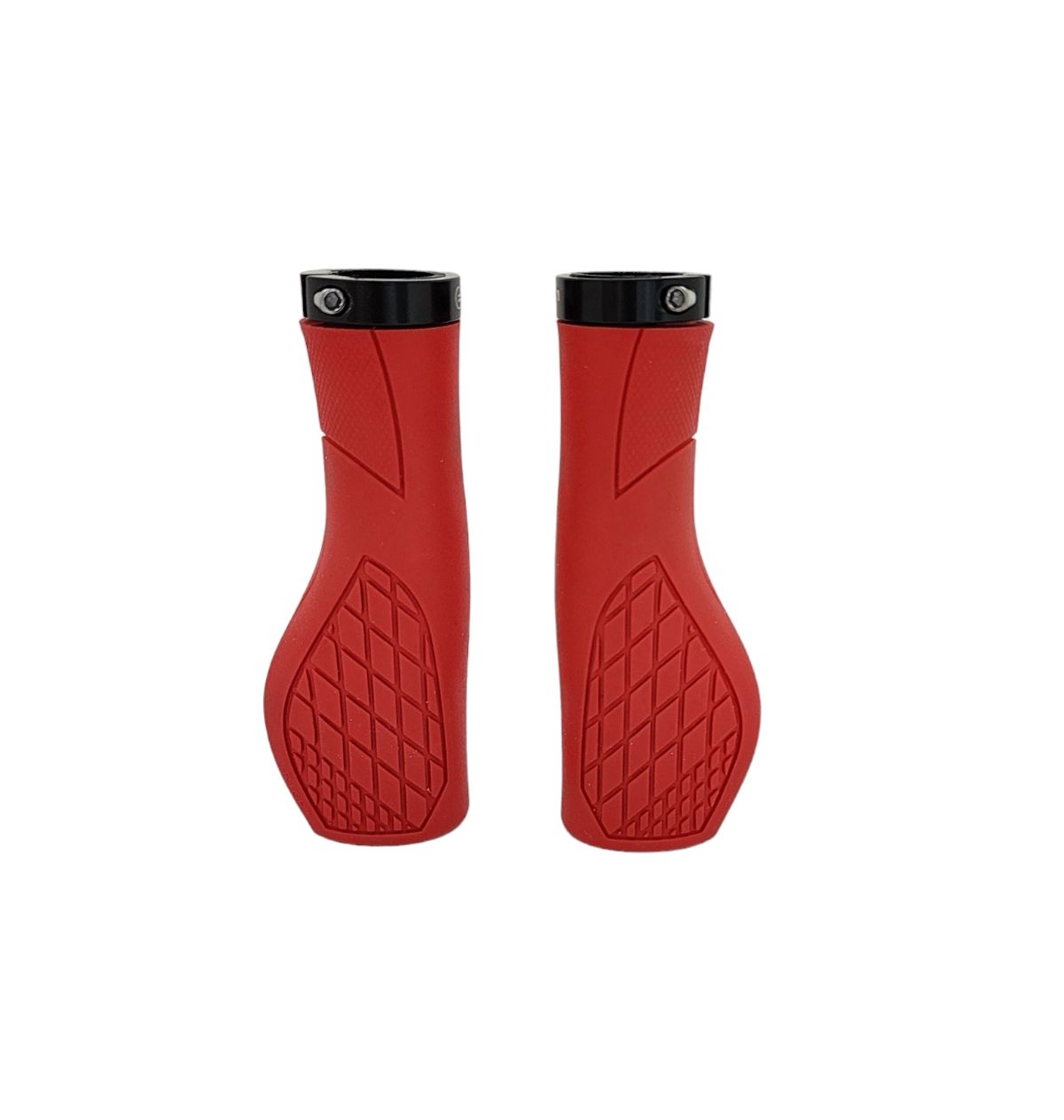MANOPLA ELLEVEN CONFORT ERGONOMICA 130MM C/ TRAVA VERMELHO