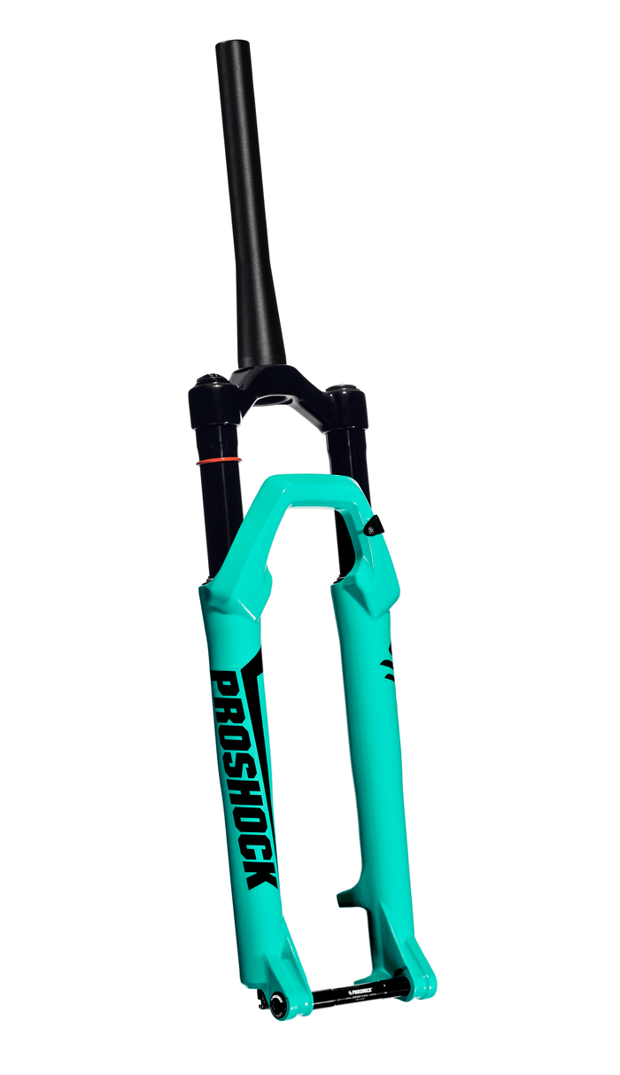 Suspensão Viber Spider Aro 29 Tubo Tapered Eixo 15x100 Colors - Outlet - Turquesa / Tapered / 100mm