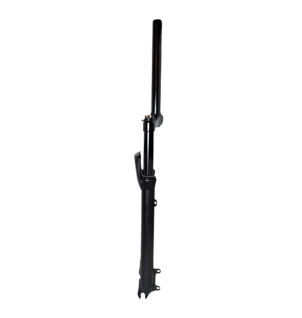 GARFO SUSPENSÃO ARO 29 AÇO AHEADSET COM TRAVA 100MM PRETO