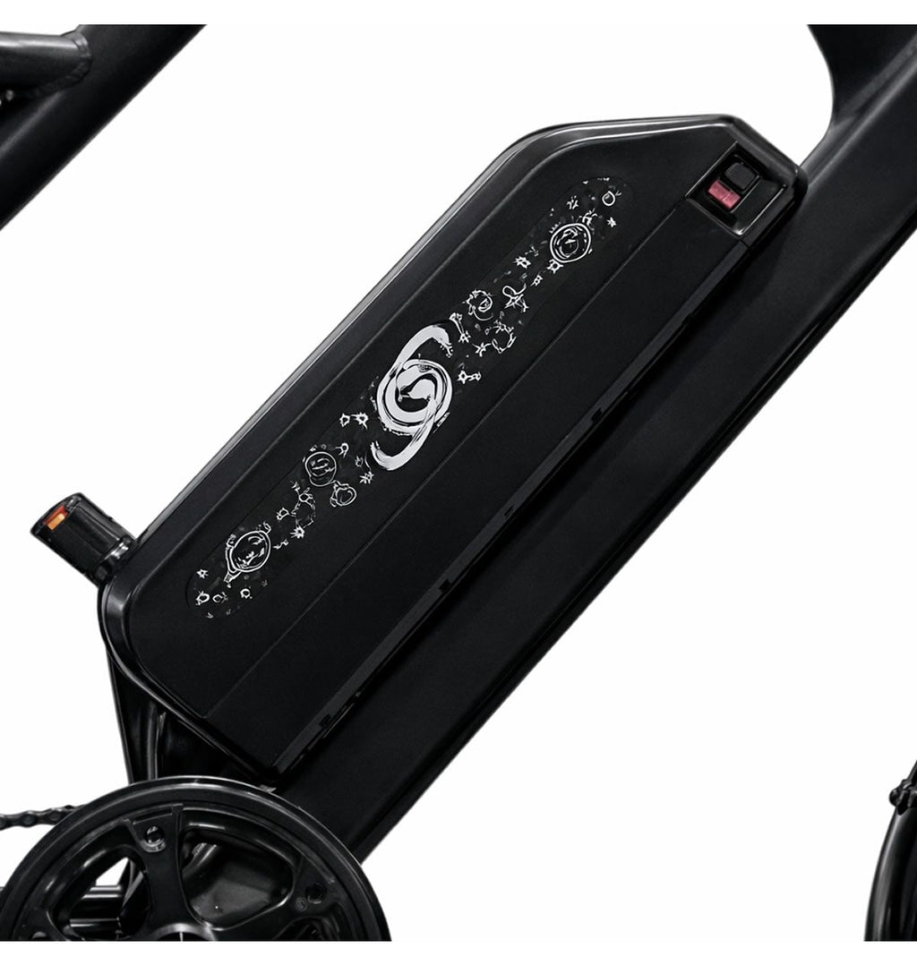 BICICLETA ELETRICA E-BIKE GALAXY 20X4.00 7V MOTOR 750W BATERIA 15.6AH 48V PRETA