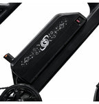 BICICLETA ELETRICA E-BIKE GALAXY 20X4.00 7V MOTOR 750W BATERIA 15.6AH 48V PRETA