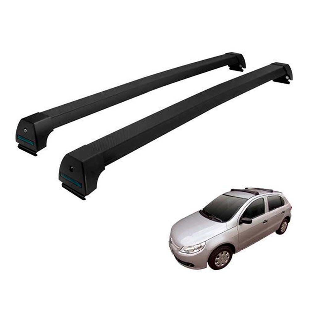 RACK DE TETO LONG LIFE SPORT ALUM. P/ GOL G5  A PARTIR DE 2009 FIXA NO FRISO (PG-5)