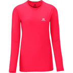 BLUSA SALOMON T.SHIRT HYBRID LS FEMININA - ROSA - PP