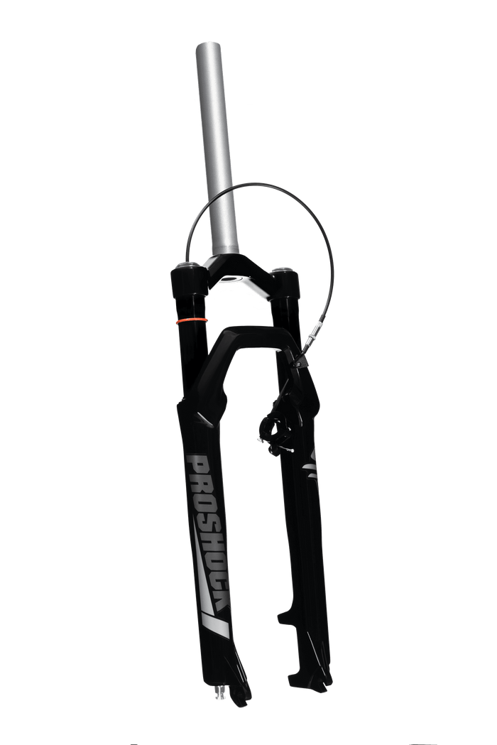 Suspensão Ultra Xc Trava No Guidão Spider Aro 29 Eixo 9x100 Preta Brilhante - Preta / Over / 100mm