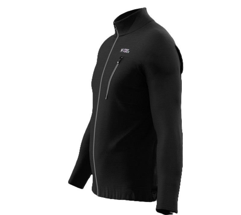 Jaqueta Ciclismo Masculina Free Force Classic Peluciada Preta Tam G