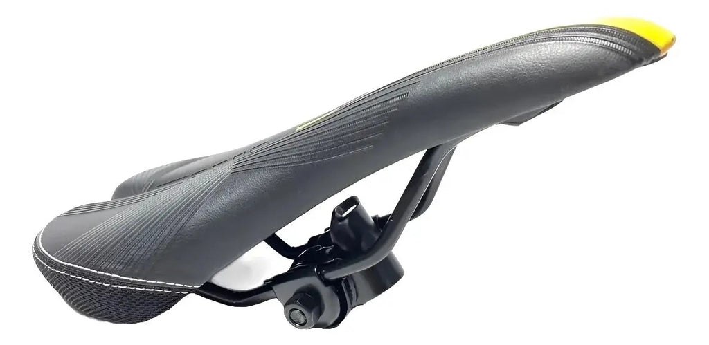 Selim Rava Pictoris Mtb (133mm) - Preto/Laranja