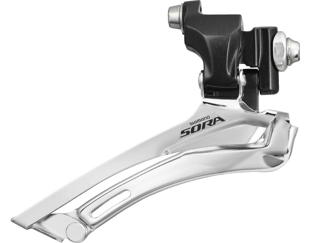 CÂMBIO DIAN BAIXO SHIMANO SORA 2X9V R3000 (28,6/31,8/34,9MM) (EFDR3000X)
