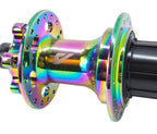 CUBO TRASEIRO VELOFORCE BARULHENTO 12V 10X135MM 36 FUROS EIXO MACIÇO RAINBOW