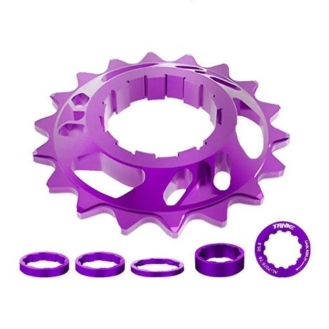KIT SINGLE 3.5MM ALUM 7075-T6  18D ROXO Marca:TANKE