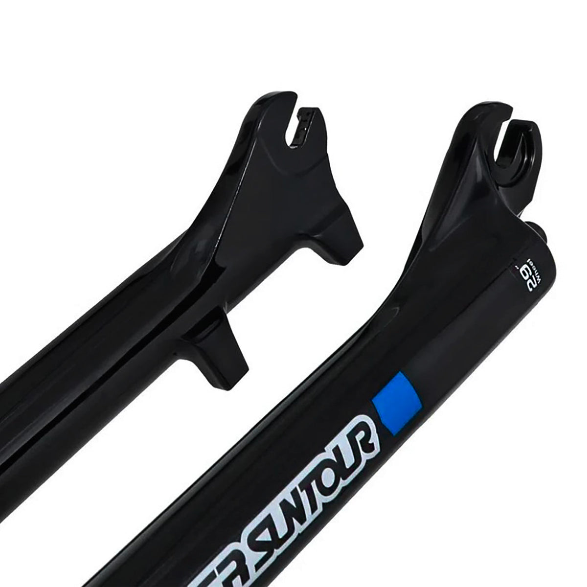 SUSPENSÃO DE BICICLETA 29 AHEAD SUNTOUR XCM30 100MM TRAVA REMOTA (ESPIGA CORTADA 215mm)