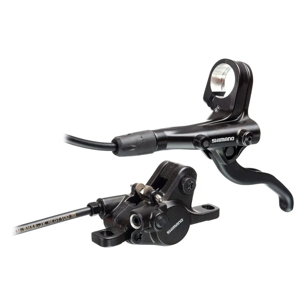 FREIO DISCO SHIMANO ALIVIO HIDRÁULICO MT400 DIANTEIRO 1000MM - PRETO
