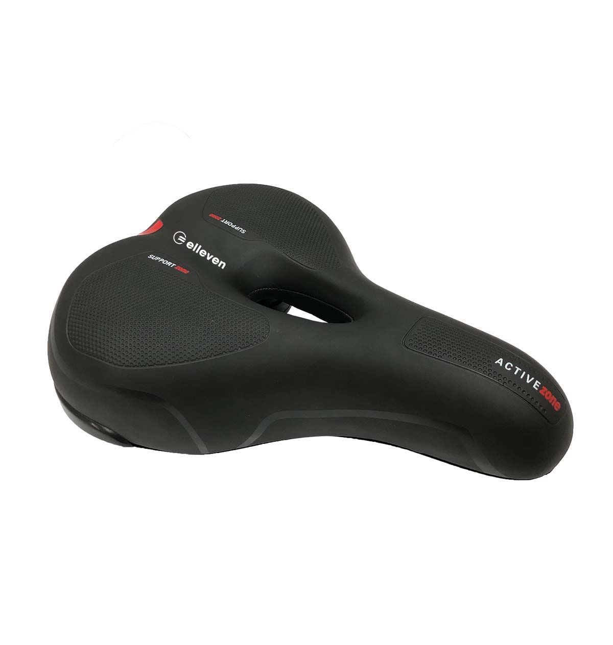 Selim Elleven Vazado 2 Molas com Elastômero e Gel 260 x 190 mm