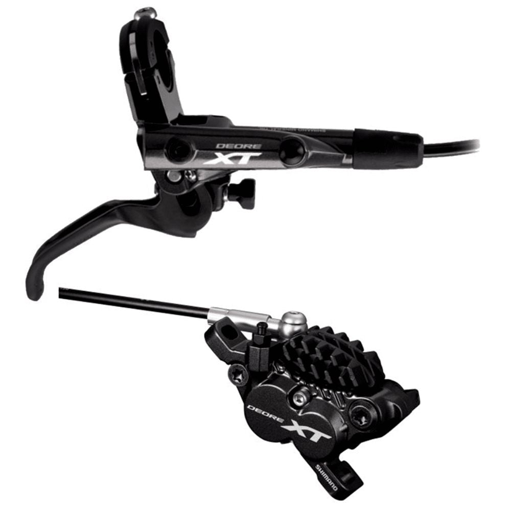 FREIO DISCO SHIMANO XT M8020 4 PISTÕES TRASEIRO (IM80002KRRXSA170) - PRETO