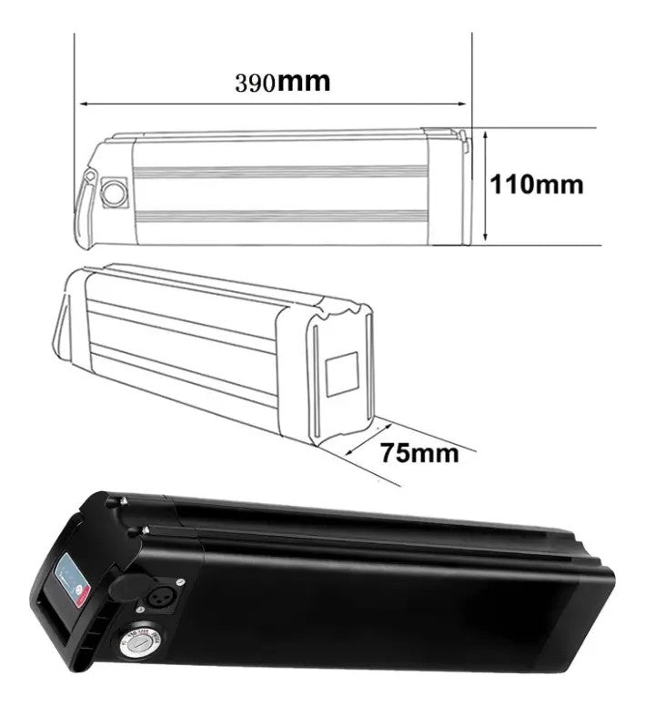BATERIA PARA BIKE MOD. RADAR