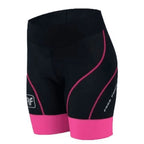 BERMUDA CICLISMO FREE FORCE QUEEN FEM. - PRETO/ROSA - P