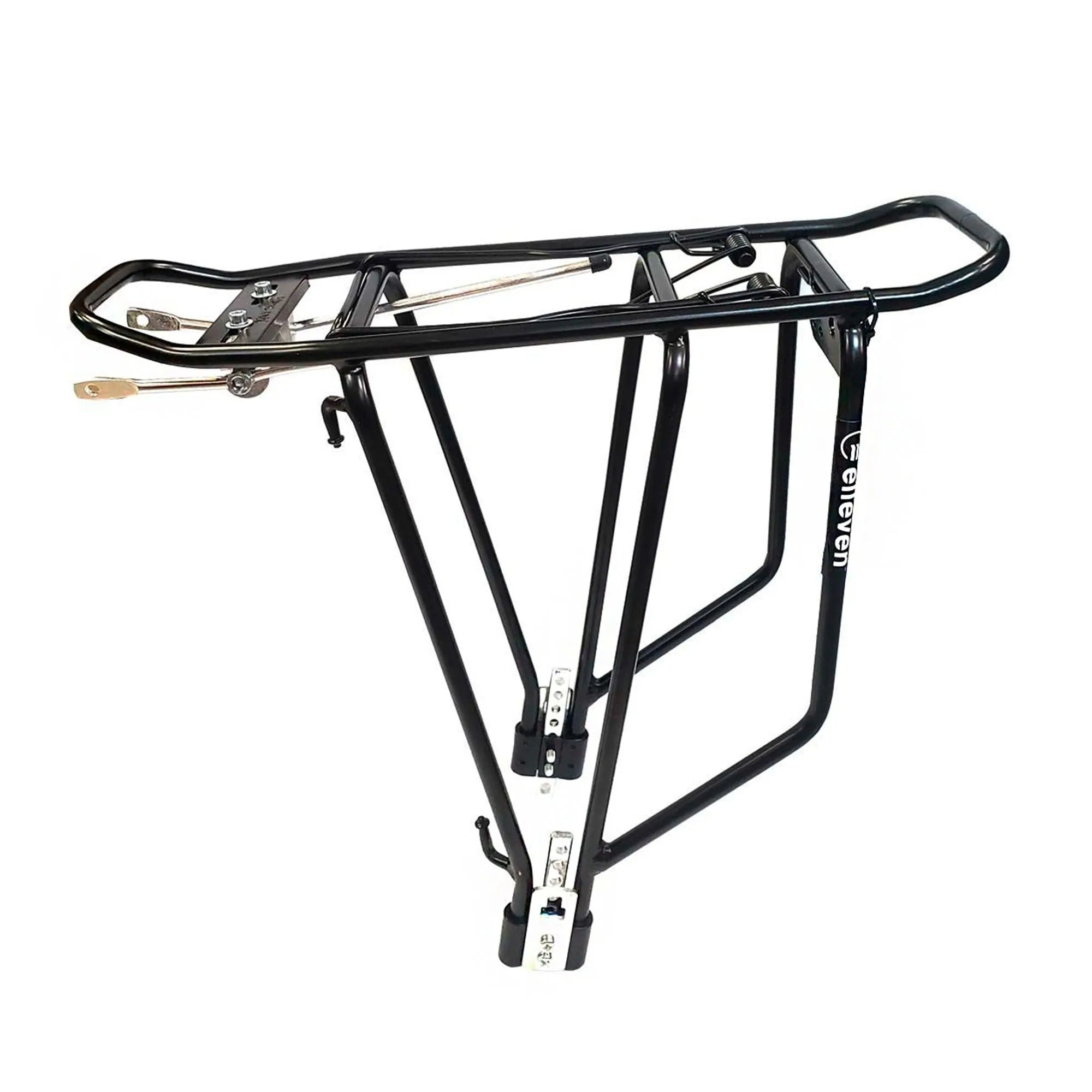 Bagageiro Alumínio Até 25kg C/ Reg. P/ Bicicletas 26 À 29 - Preto