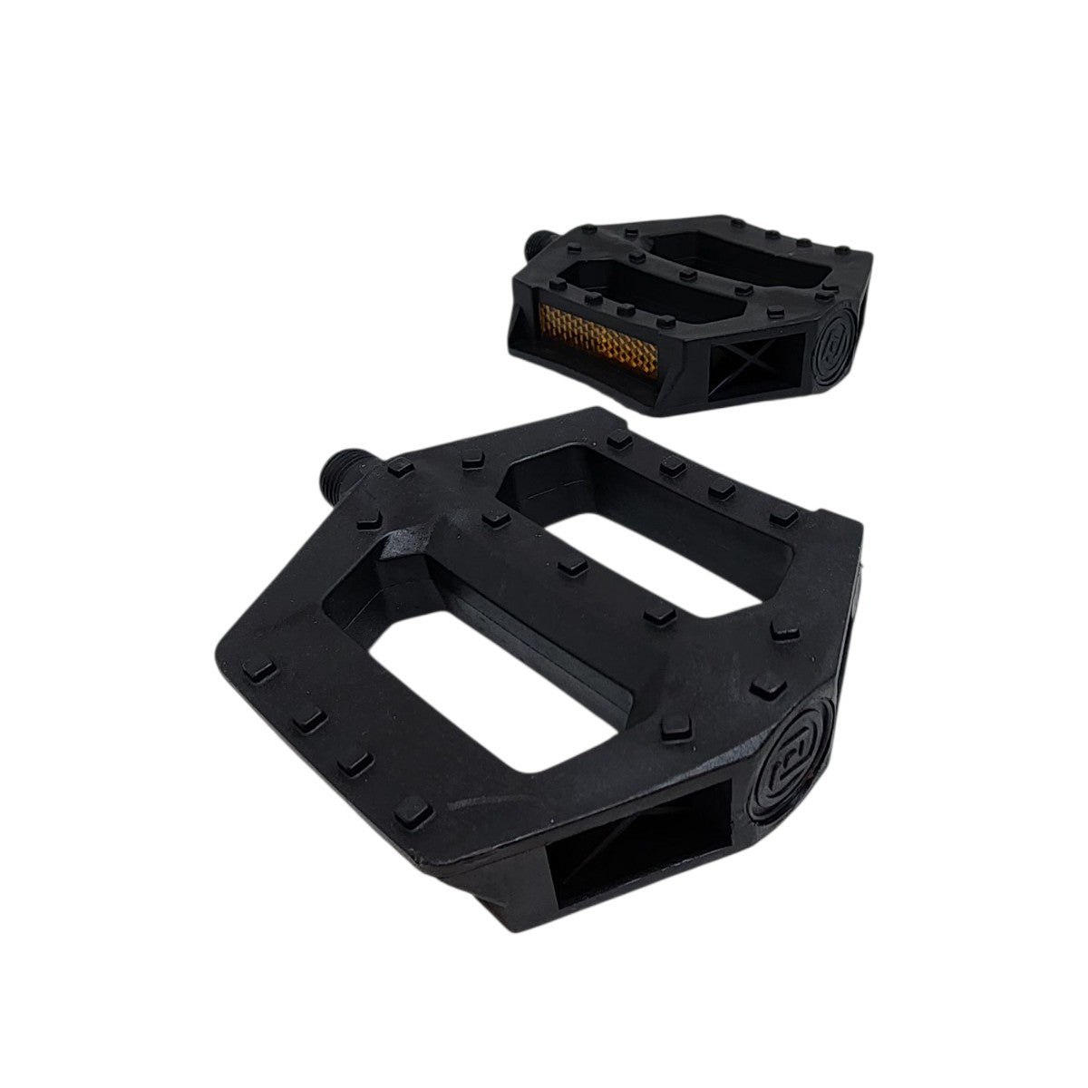 PEDAL PLATAFORMA 9/16 NYLON C/ REFLETOR BASIC PRETO