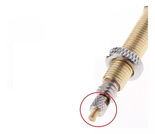 NUCLEO DE VALVULA P/ TUBELESS BRUNS KIT 5 UNIDADES