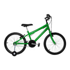 Bicicleta 16 Aço Samy C/ Roda Lateral E Aro Alumínio Verde