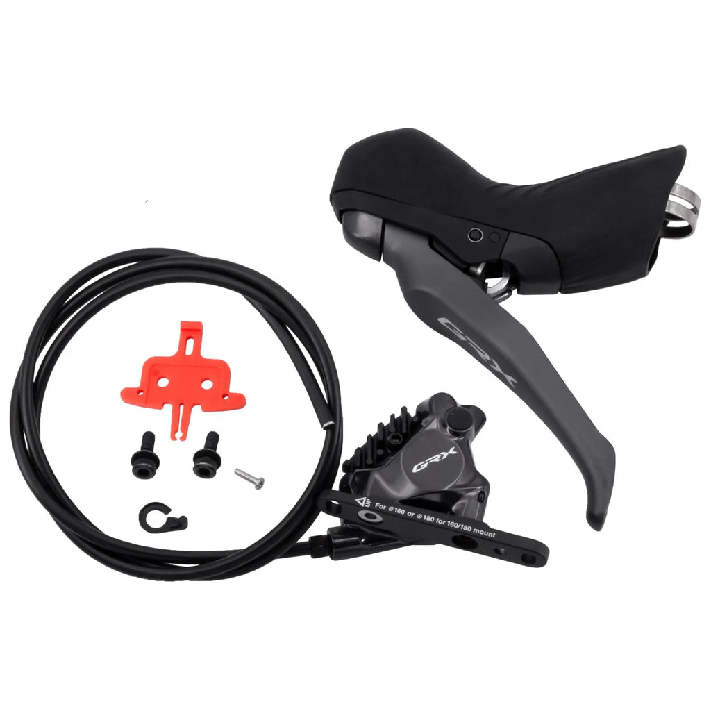 ALAVANCA C/ FREIO SHIMANO GRX ST-RX820/BR-RX820 ESQ 1V - PRETO