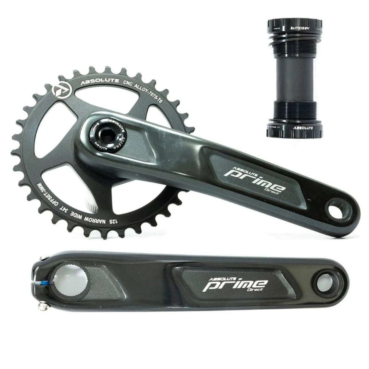 KIT RELAÇÃO 12 VELOCIDADES ABSOLUTE PRIME + SHIMANO DEORE M6100 11-50D