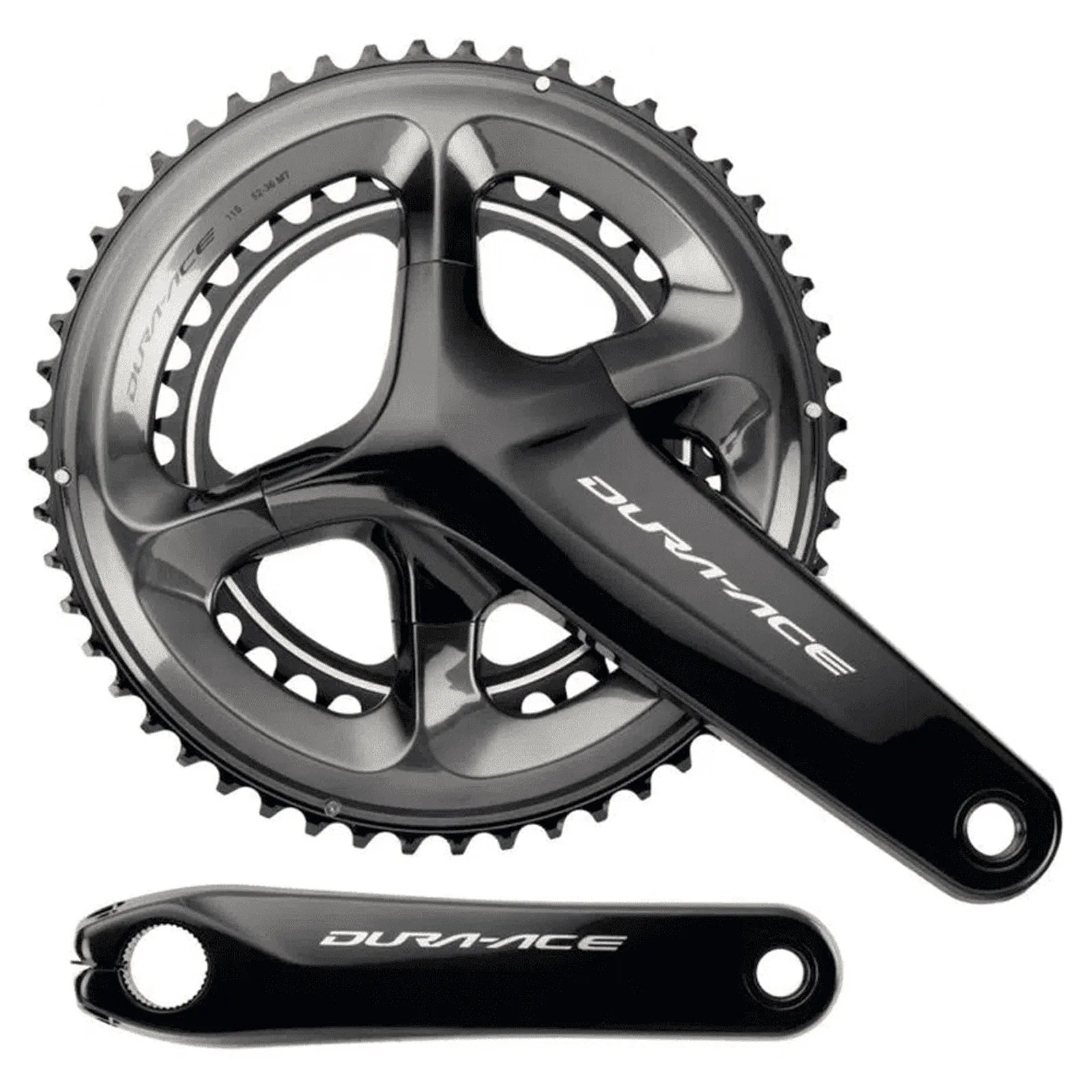 PEDIVELA SHIMANO DURA-ACE FC-09 52/36D 172.5MM INTEGRADO 10V SEM MOV