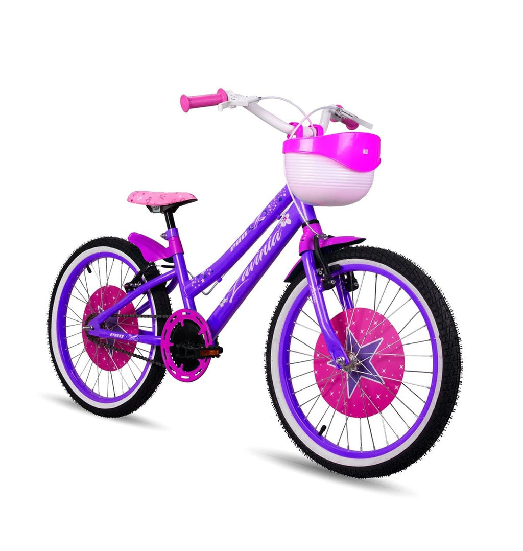 Bicicleta Aro 20 Pro-X Lavinia Roxo/Rosa