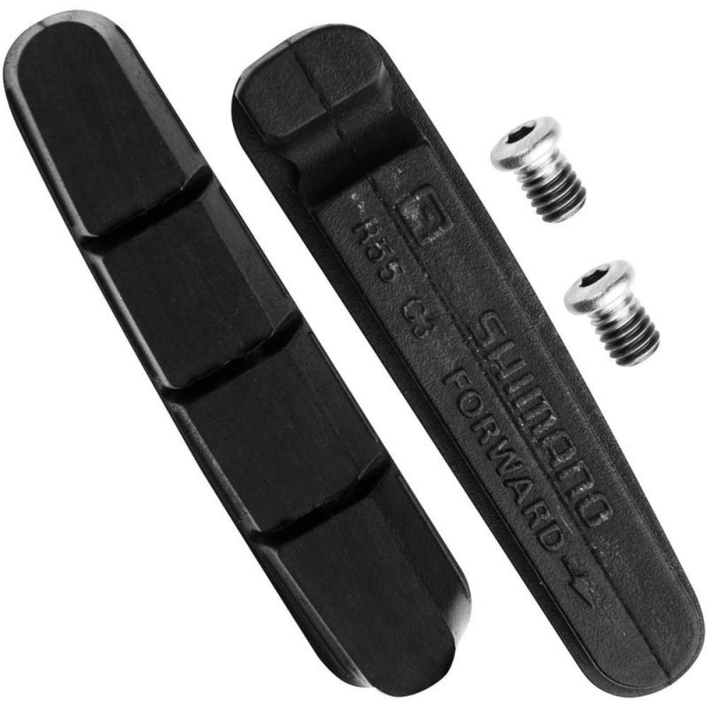 REFIL SAPATA DE FREIO SHIMANO SPEED R55C3 - PRETO